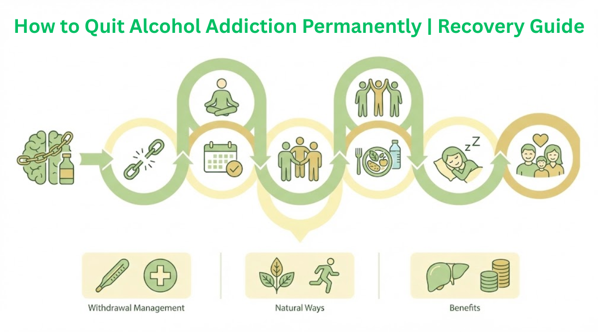 How To Quit Alcohol Addiction Permanently Recovery Guide How To Quit Alcohol Addiction Permanently Recovery Guide